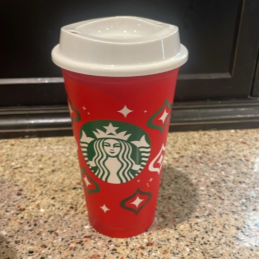 Starbucks Coffee Cups Lid Set Reusable Recyclable Collection Daily Use Beverages
